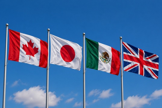 Giappone, Regno Unito, Messico, Canada 